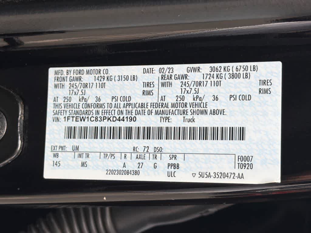 Certified 2023 Ford F150 XLT RWD image 30