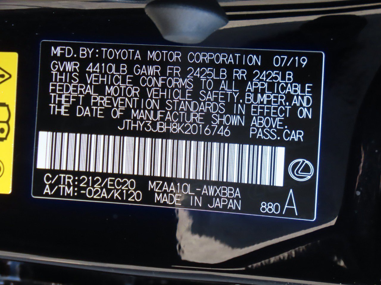 Used 2019 Lexus UX 200 image 33