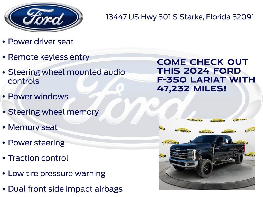 Certified 2024 Ford F350 Lariat w/ Lariat Ultimate Package AWD/4WD image 27