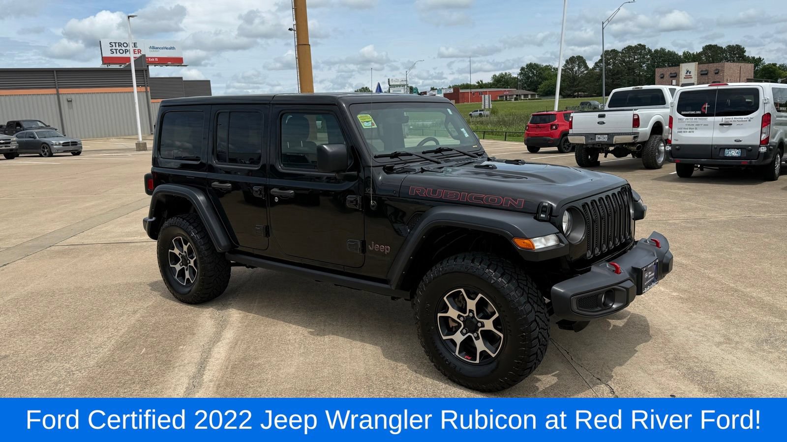 Used 2022 Jeep Wrangler Unlimited Rubicon w/ Cold Weather Group AWD/4WD image 3