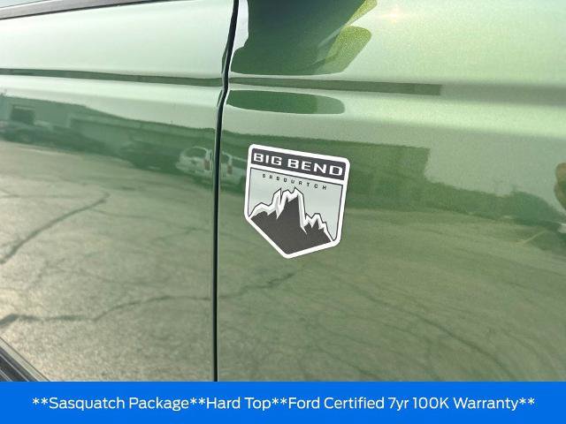 Certified 2023 Ford Bronco Big Bend w/ Sasquatch Package AWD/4WD image 36