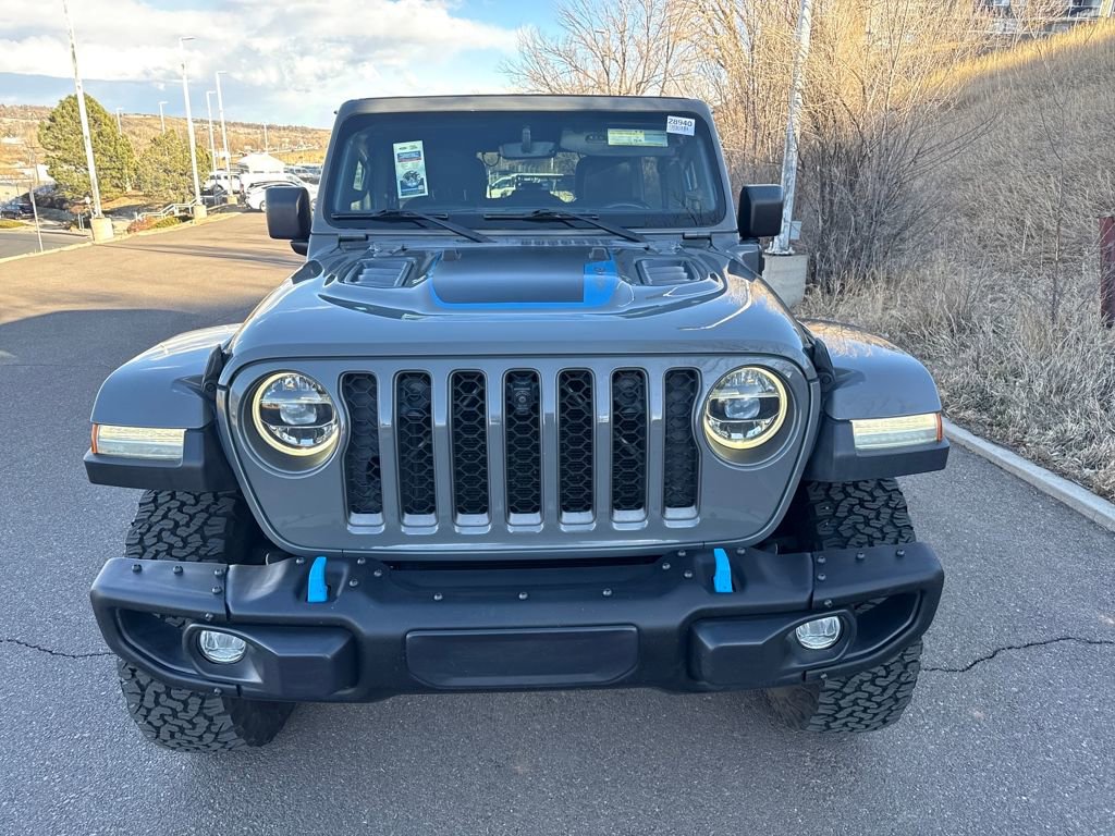 Used 2021 Jeep Wrangler Unlimited Rubicon 4xe w/ Steel Bumper Group image 2