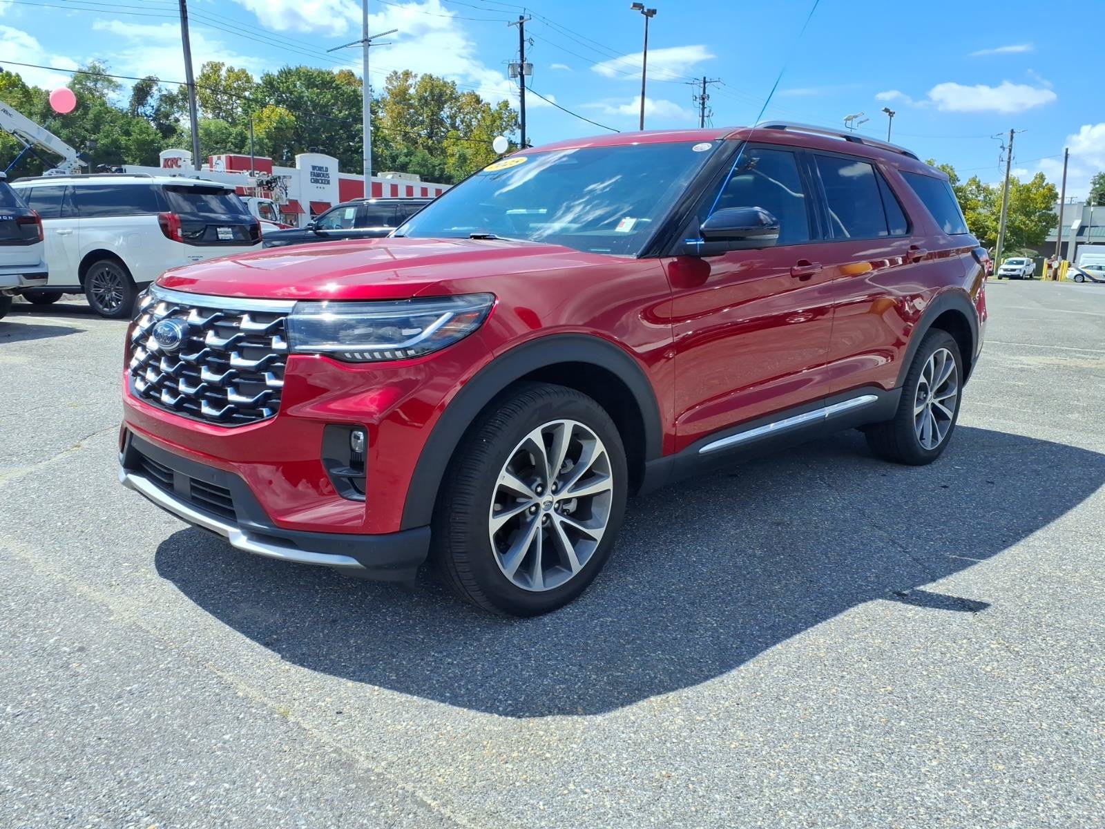 Certified 2025 Ford Explorer Platinum w/ Ultimate Package AWD/4WD image 3