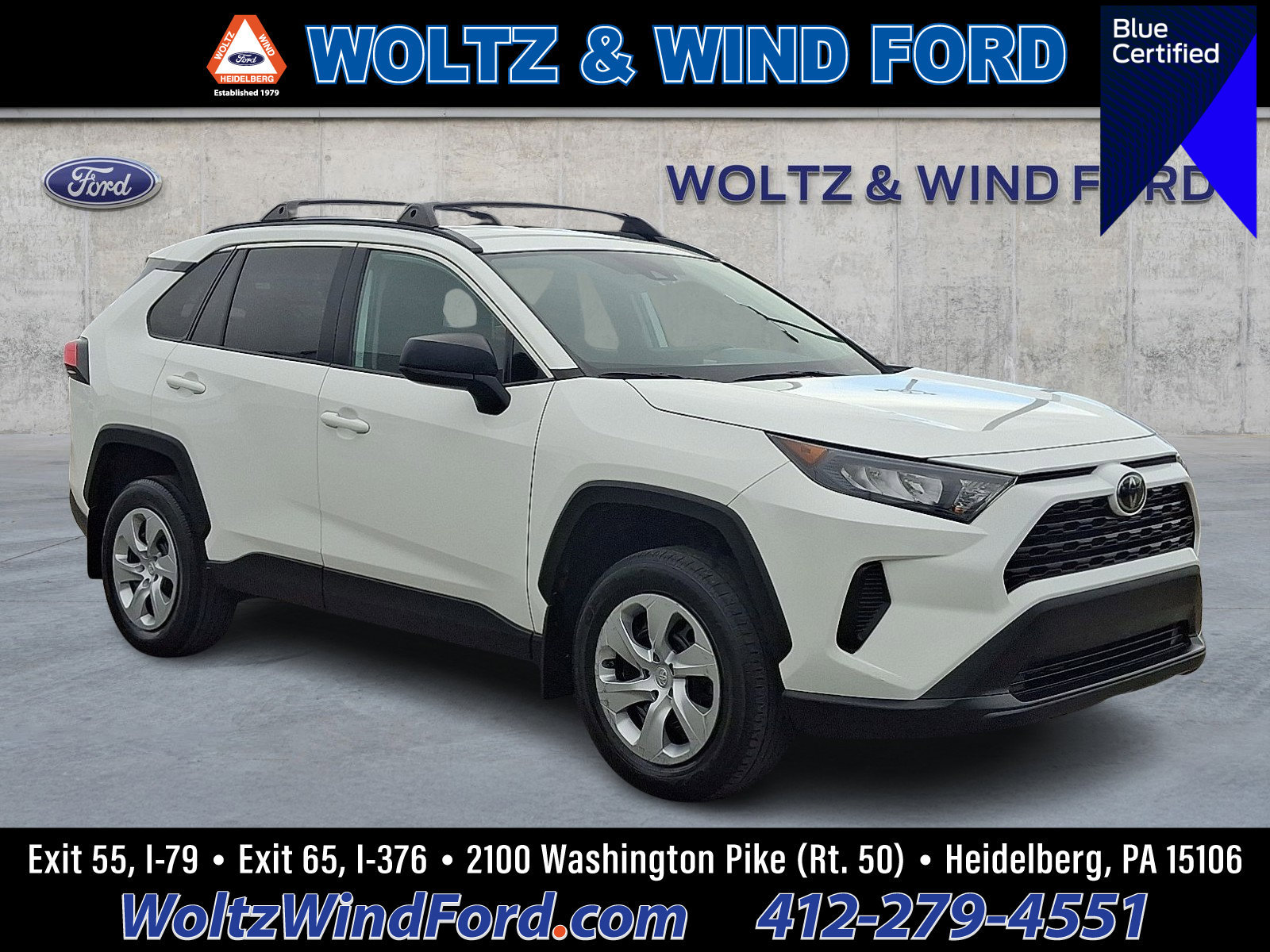 Used 2020 Toyota RAV4 LE w/ Carpet Mat Package image 1
