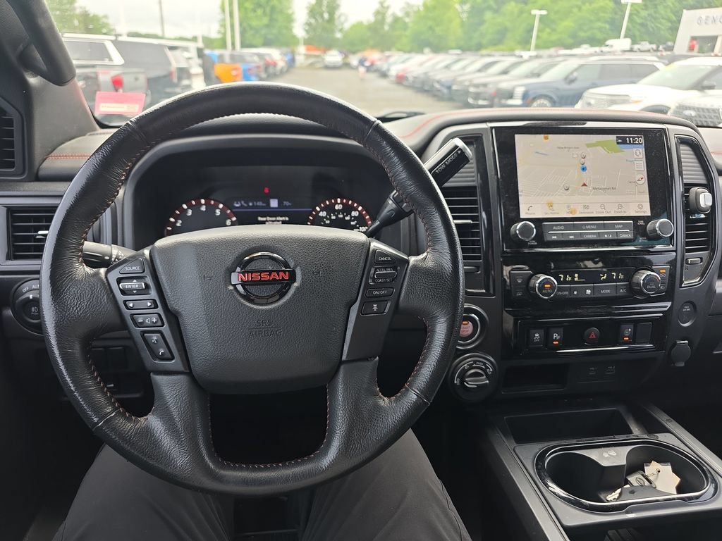 Used 2022 Nissan Titan PRO-4X w/ Off Road Protection Package AWD/4WD image 23
