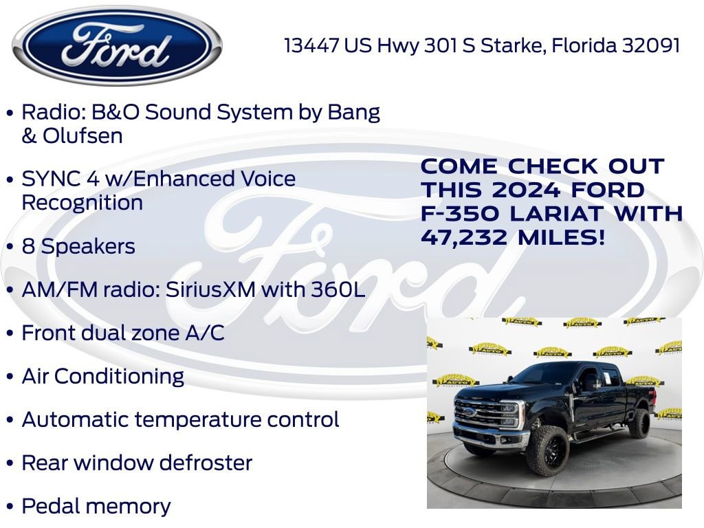 Certified 2024 Ford F350 Lariat w/ Lariat Ultimate Package AWD/4WD image 22