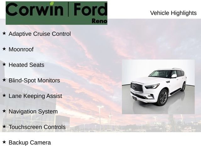 Used 2018 INFINITI QX80 2WD w/ Driver Assistance Package image 2