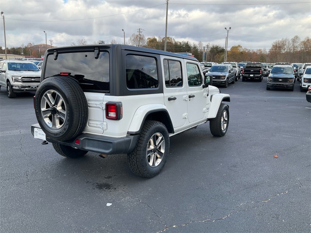 Used 2020 Jeep Wrangler Unlimited Sahara image 3