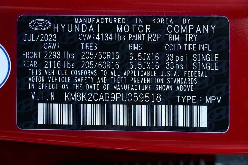 Used 2023 Hyundai Kona SE AWD/4WD image 31