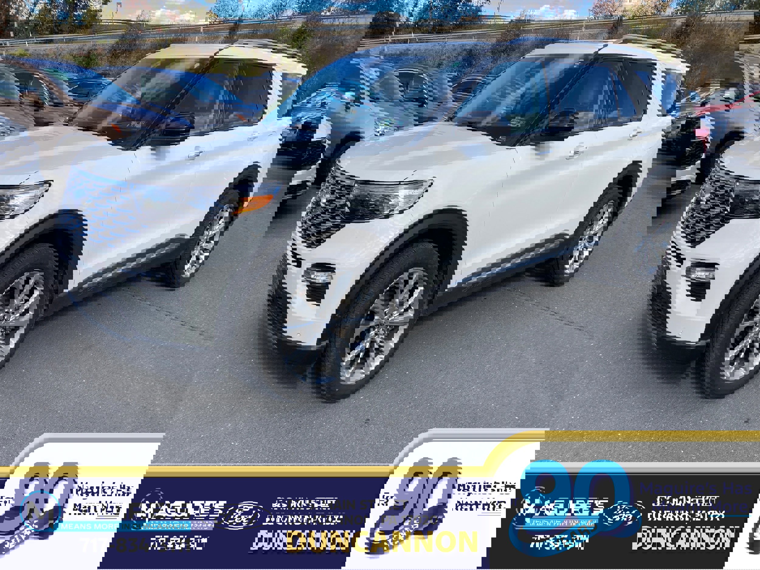 Certified 2021 Ford Explorer Platinum w/ Equipment Group 601A