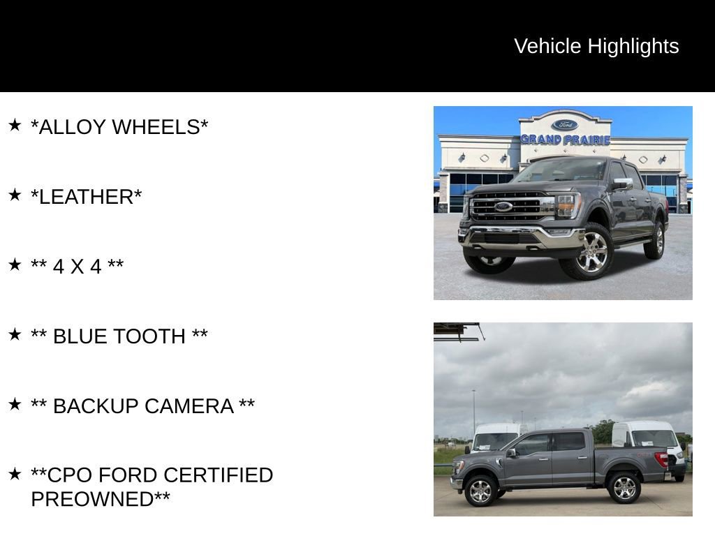 Certified 2023 Ford F150 Lariat w/ Trailer Tow Package image 10