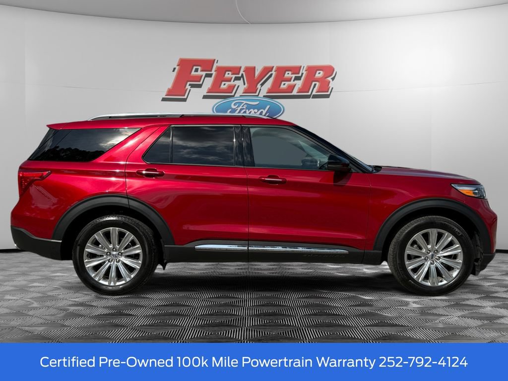 Certified 2023 Ford Explorer Limited w/ Limited Technology Package AWD/4WD image 6