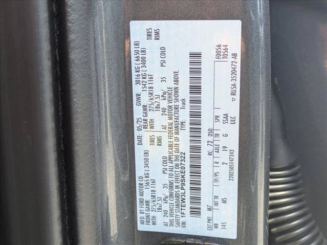 Certified 2025 Ford F150 XLT w/ Equipment Group 301A Standard AWD/4WD image 23