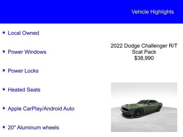 Used 2022 Dodge Challenger R/T Scat Pack image 6