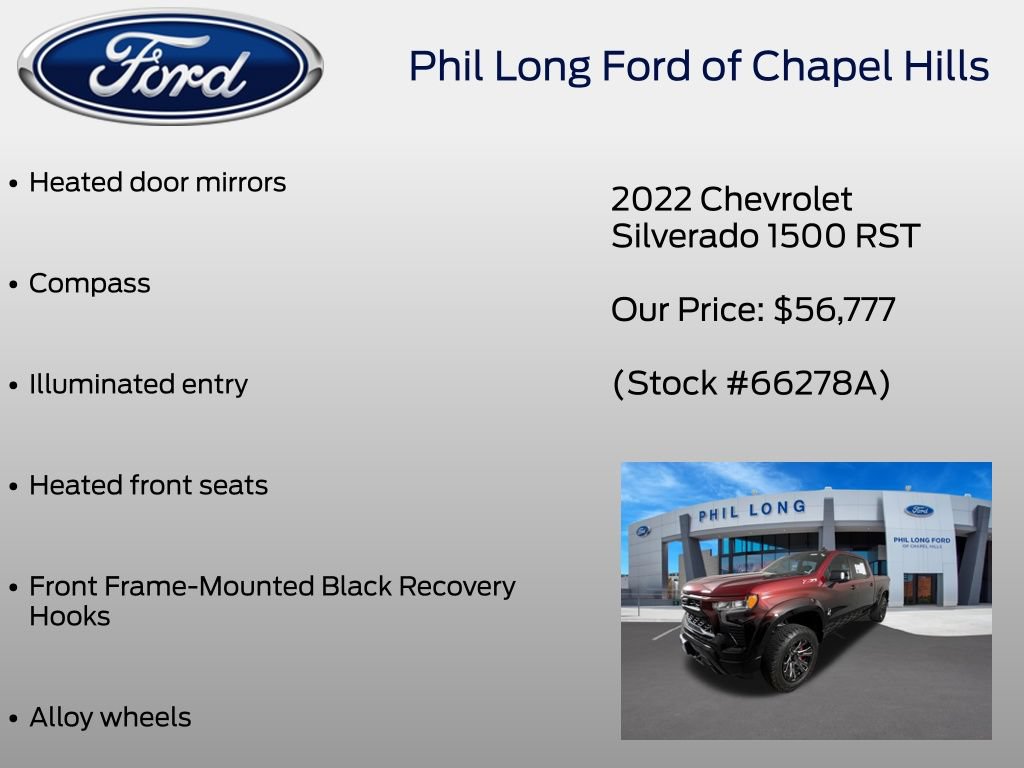 Used 2022 Chevrolet Silverado 1500 RST AWD/4WD image 41