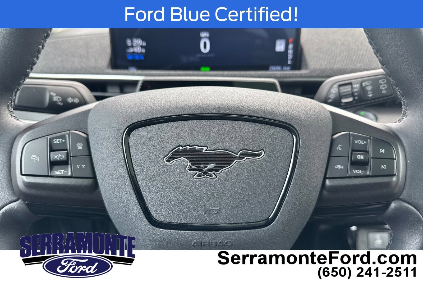 Certified 2023 Ford Mustang Mach-E Premium w/ Mustang Nite Pony Package RWD image 27