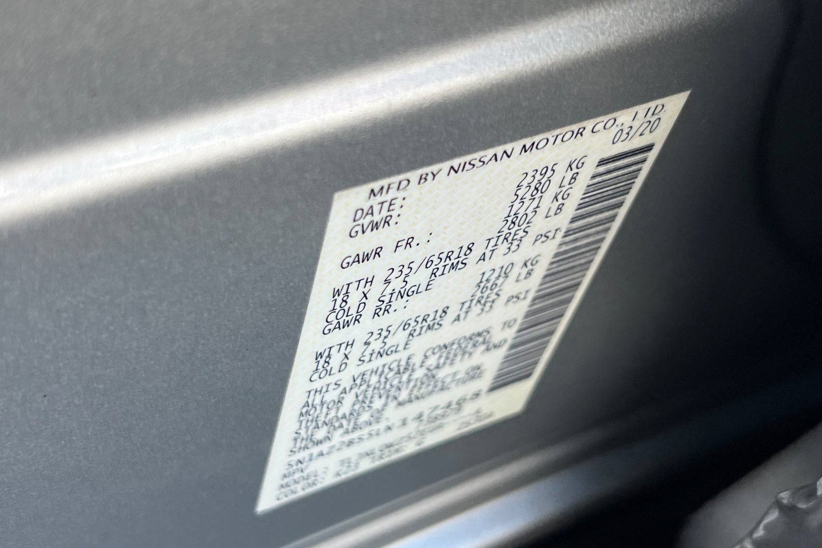 Used 2020 Nissan Murano SV AWD/4WD image 29