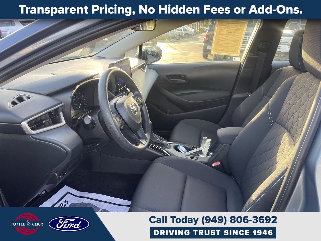 Used 2023 Toyota Corolla LE w/ Carpet Mat Package (TMS) FWD image 27