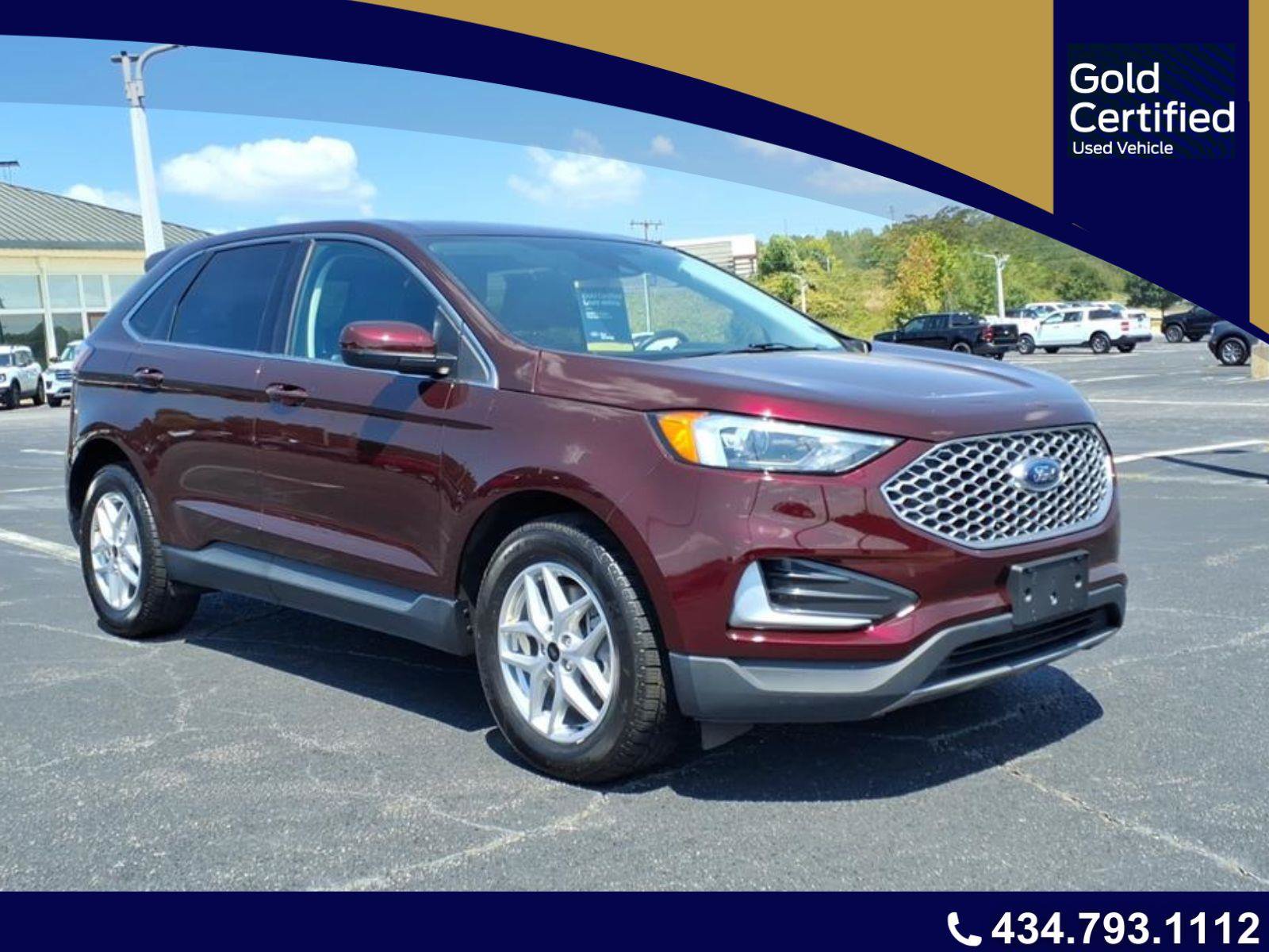 Certified 2024 Ford Edge SEL AWD/4WD image 1