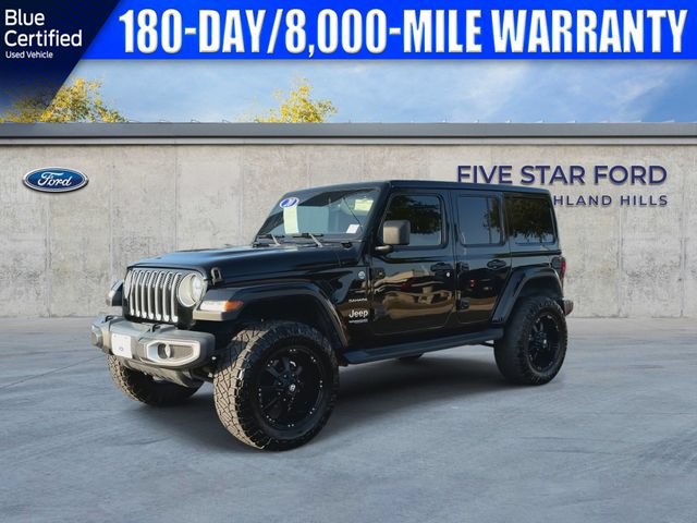 Used 2020 Jeep Wrangler Unlimited Sahara w/ Uconnect 4C Nav & Sound Group AWD/4WD image 5