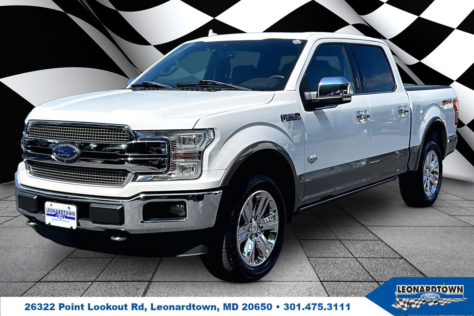 Certified 2020 Ford F150 King Ranch w/ Equipment Group 601A Luxury AWD/4WD image 1