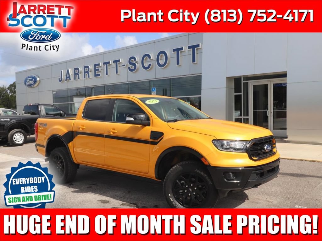 Certified 2022 Ford Ranger Lariat w/ Equipment Group 501A High AWD/4WD image 1