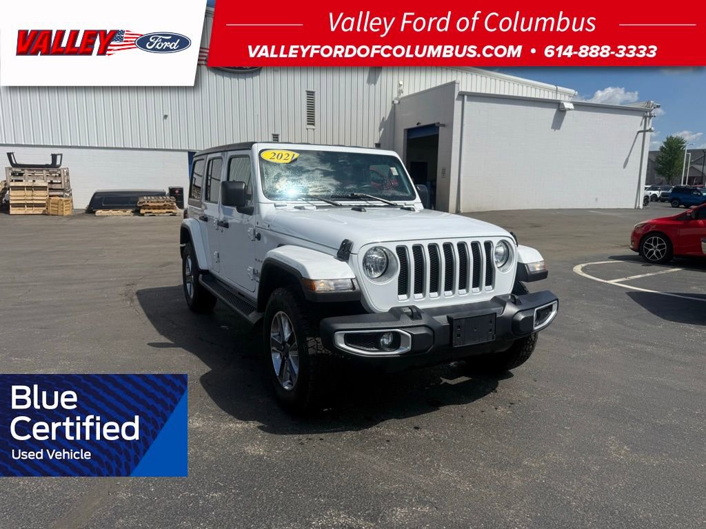 Used 2021 Jeep Wrangler Unlimited Sahara w/ Dual Top Group