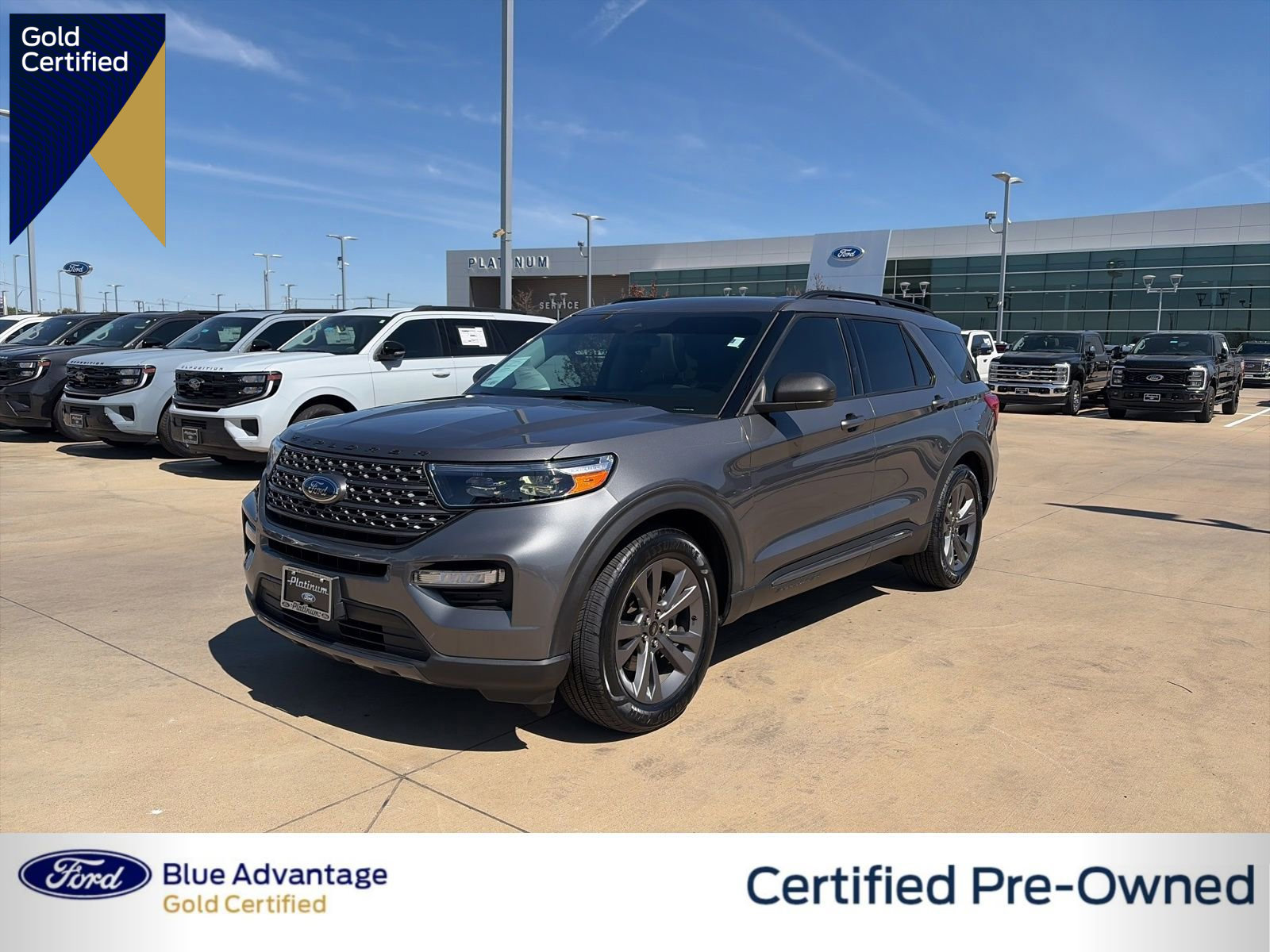 Certified 2021 Ford Explorer XLT w/ Equipment Group 202A image 1