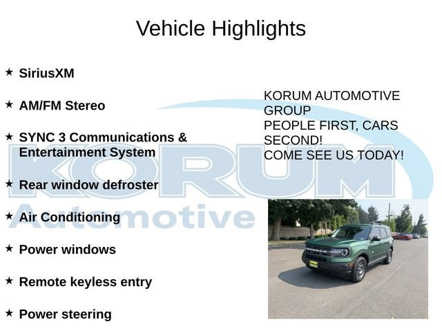 Certified 2024 Ford Bronco Sport Big Bend AWD/4WD image 8