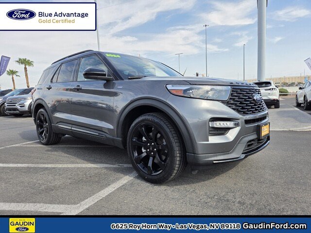 Certified 2024 Ford Explorer ST-Line w/ Class IV Trailer Tow Package