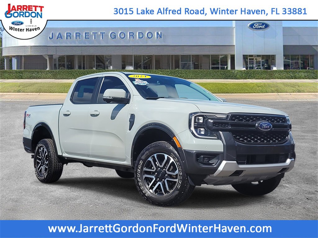Certified 2024 Ford Ranger Lariat w/ FX4 Off-Road Package