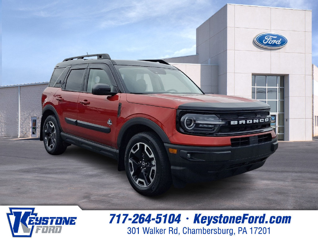 Certified 2023 Ford Bronco Sport Outer Banks w/ Tech Package