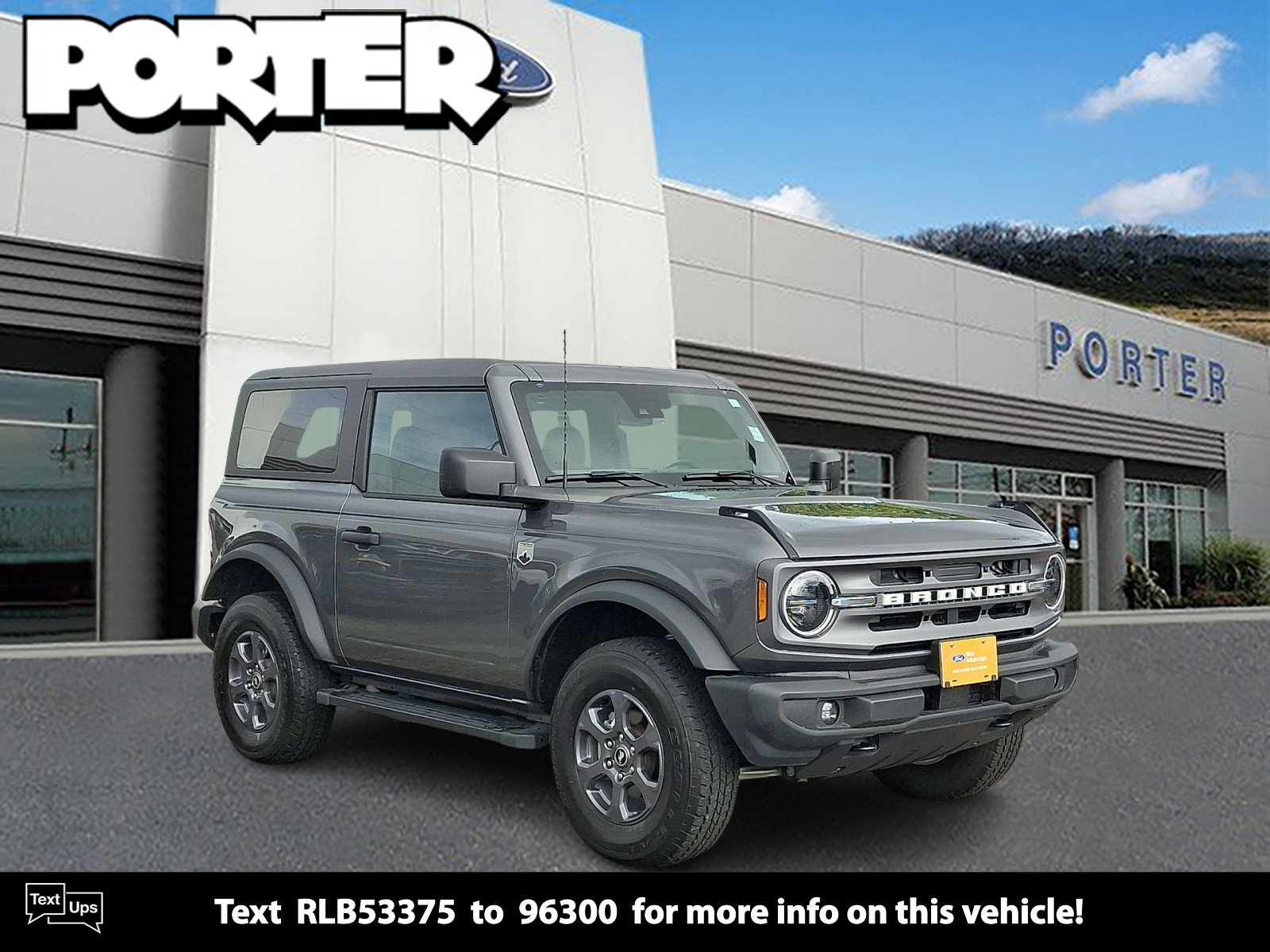 Certified 2024 Ford Bronco Big Bend