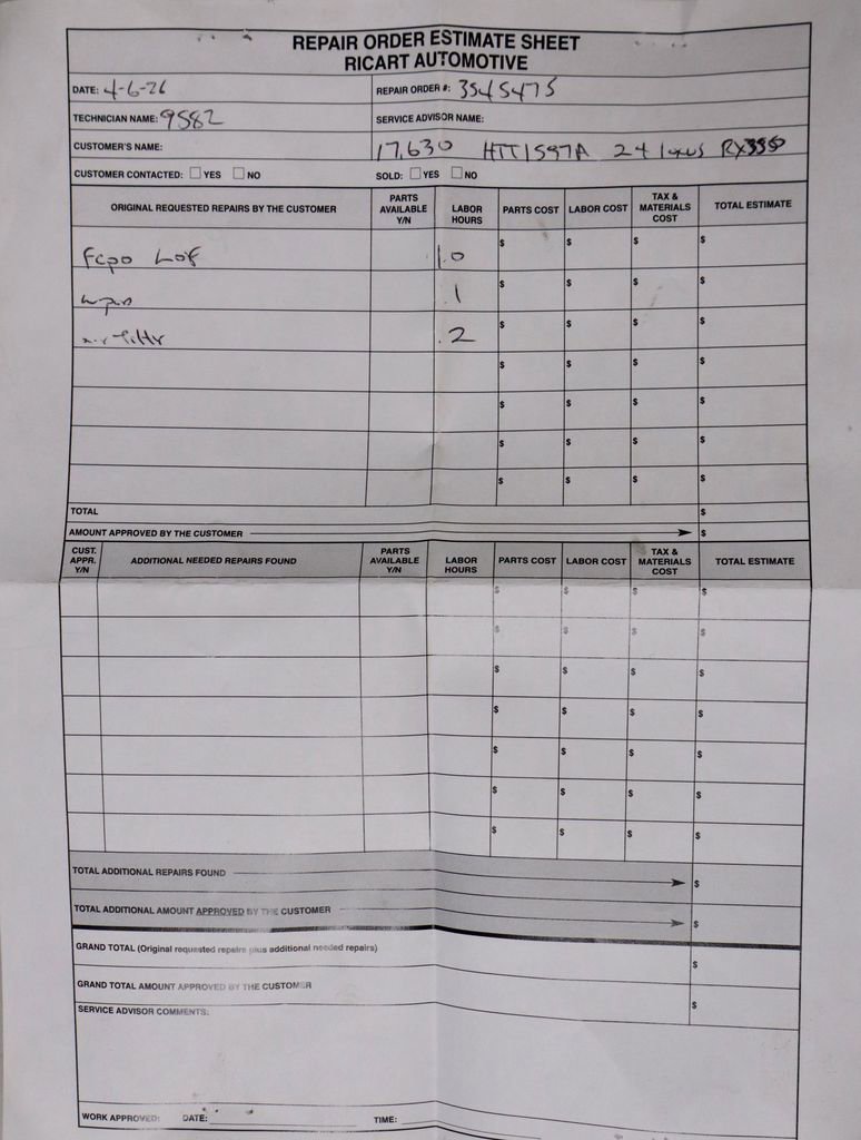 Used 2024 Lexus RX 350 AWD w/ Convenience Package image 13