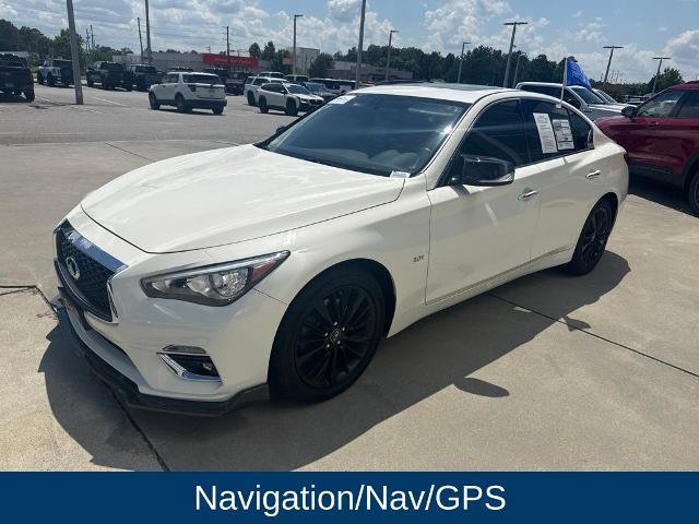 Used 2019 INFINITI Q50 Luxe w/ Essential Package (3.0T Luxe) AWD/4WD video 3