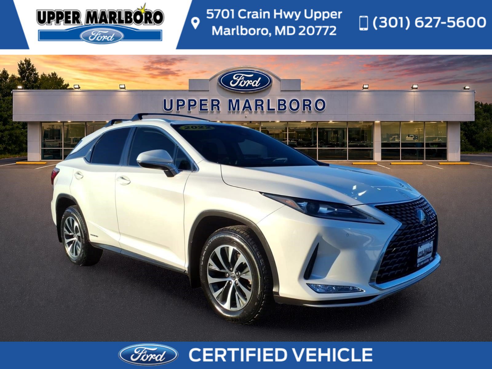 Used 2022 Lexus RX 450h AWD w/ Premium Package