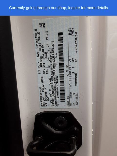 Certified 2019 Ford F150 Lariat w/ Equipment Group 502A Luxury AWD/4WD image 28