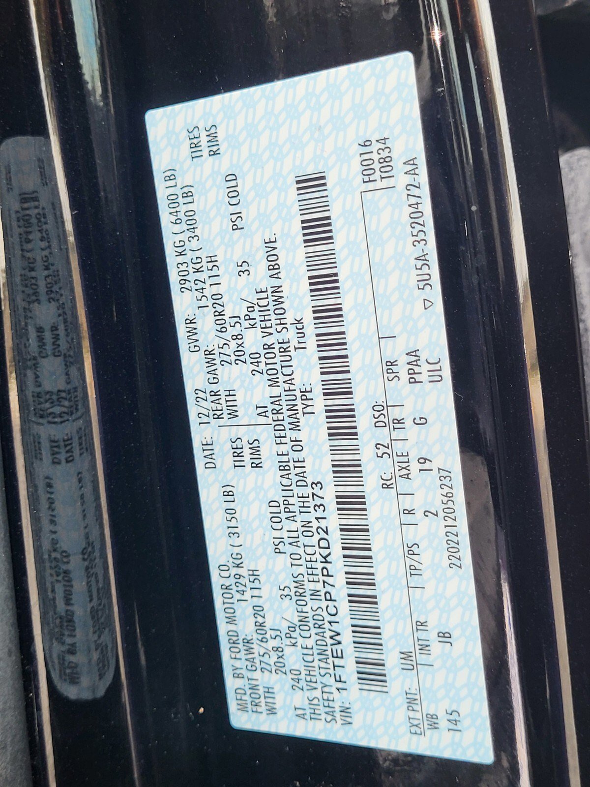 Certified 2023 Ford F150 XL w/ STX Appearance Package image 33