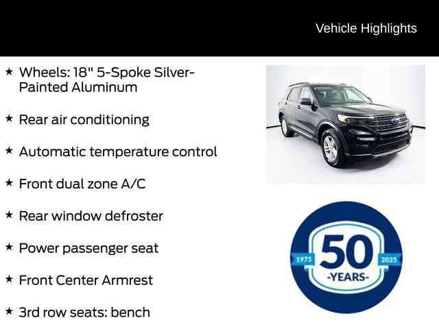 Certified 2024 Ford Explorer XLT w/ Equipment Group 202A AWD/4WD image 11