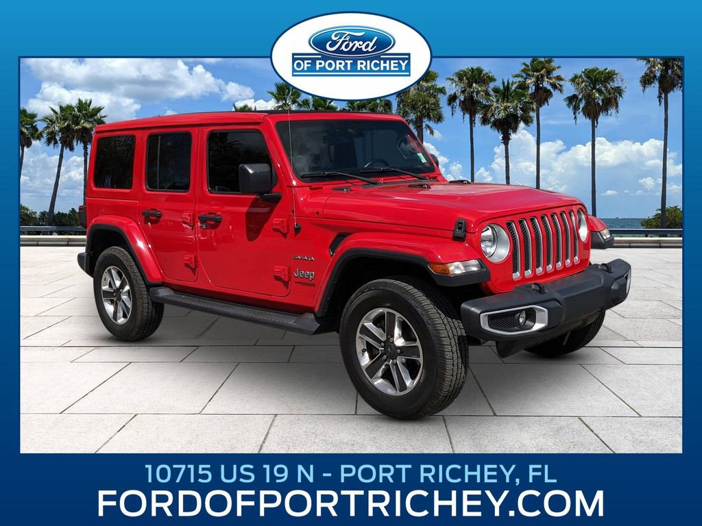 Used 2021 Jeep Wrangler Unlimited Sahara image 1