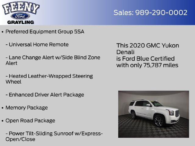 Used 2020 GMC Yukon Denali w/ Denali Ultimate Package AWD/4WD image 20