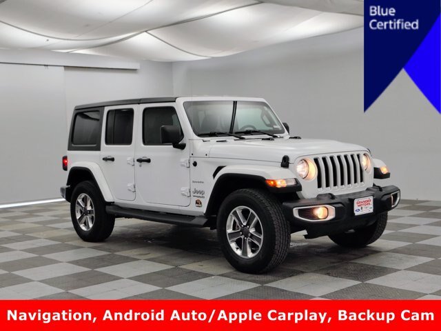 Used 2021 Jeep Wrangler Unlimited Sahara w/ Uconnect 4C Nav & Sound Group