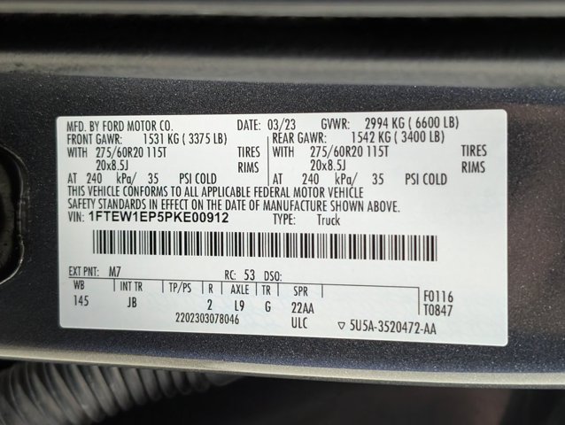 Certified 2023 Ford F150 XL w/ STX Appearance Package AWD/4WD image 24