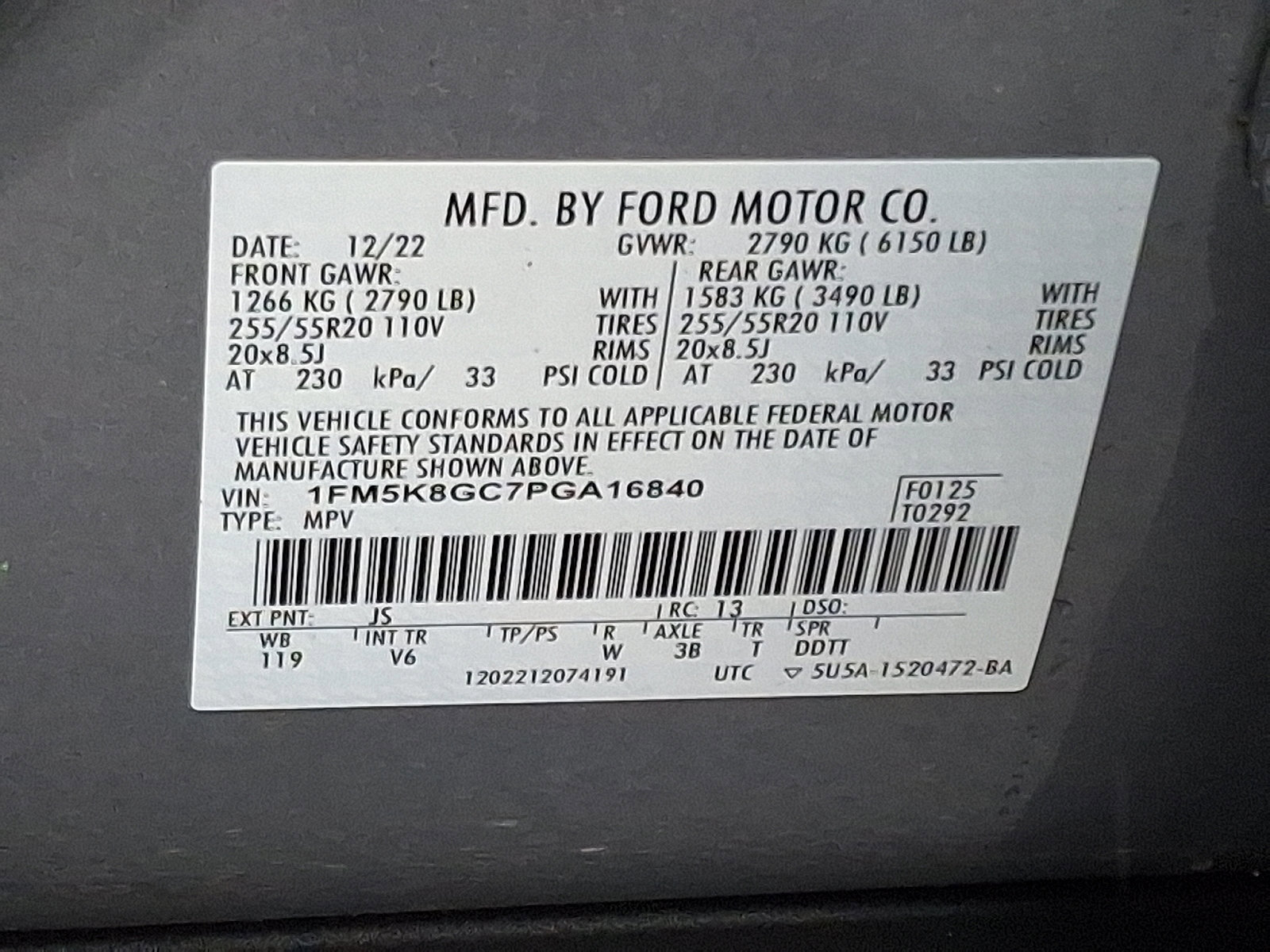 Certified 2023 Ford Explorer ST w/ ST High-Performance Pack image 27