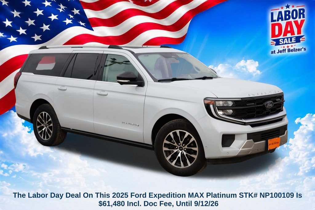 Certified 2025 Ford Expedition Max Platinum