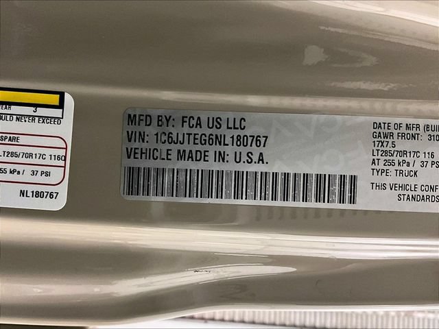 Used 2022 Jeep Gladiator Mojave w/ LED Lighting Group AWD/4WD image 33