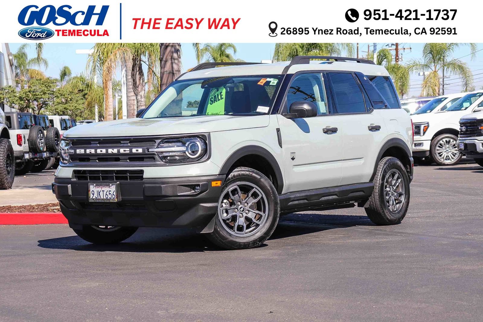 Certified 2023 Ford Bronco Sport Big Bend w/ Convenience Package