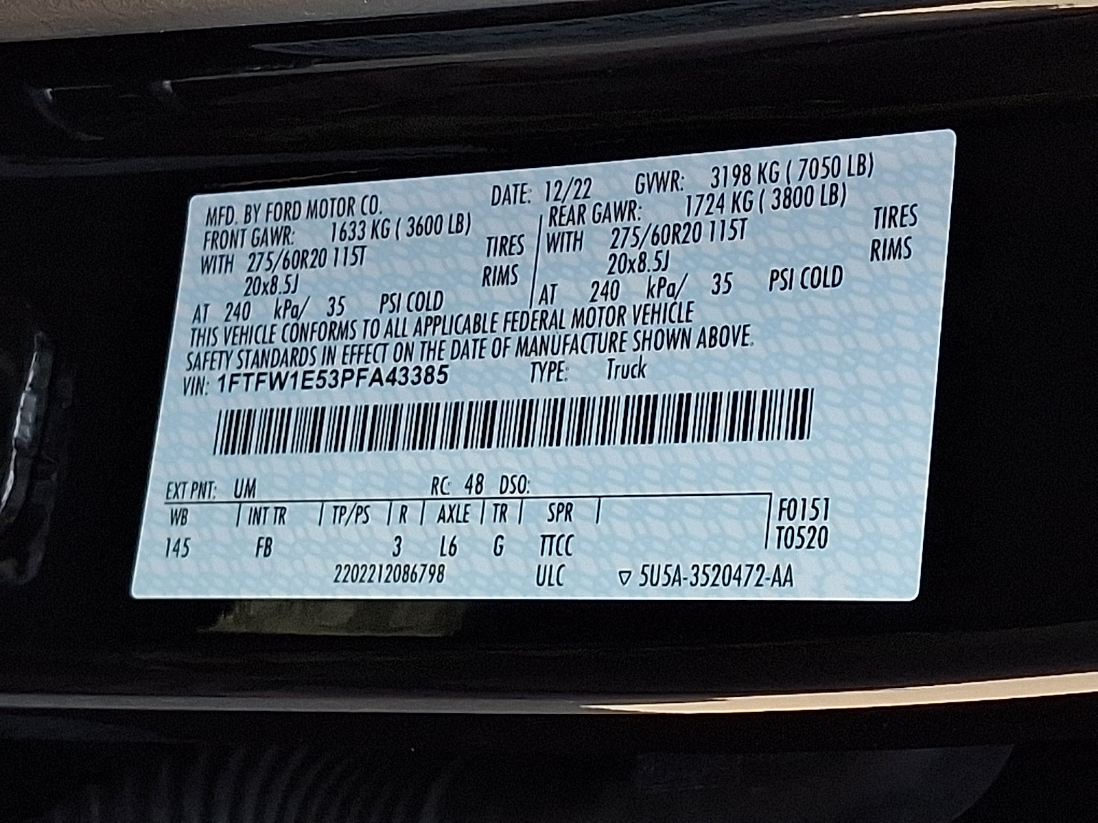 Certified 2023 Ford F150 XLT w/ Equipment Group 302A High AWD/4WD image 28