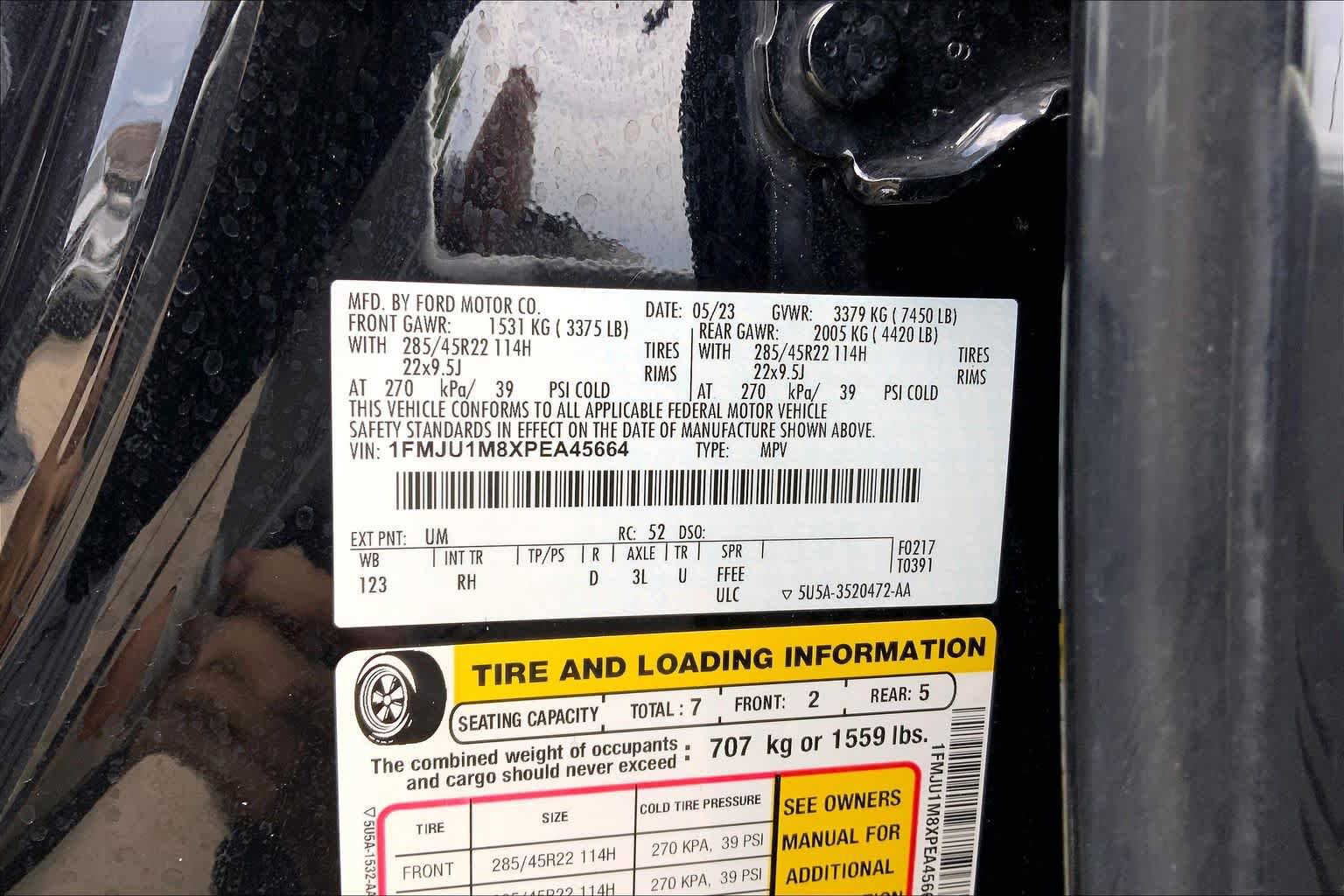 Certified 2023 Ford Expedition Platinum AWD/4WD image 37
