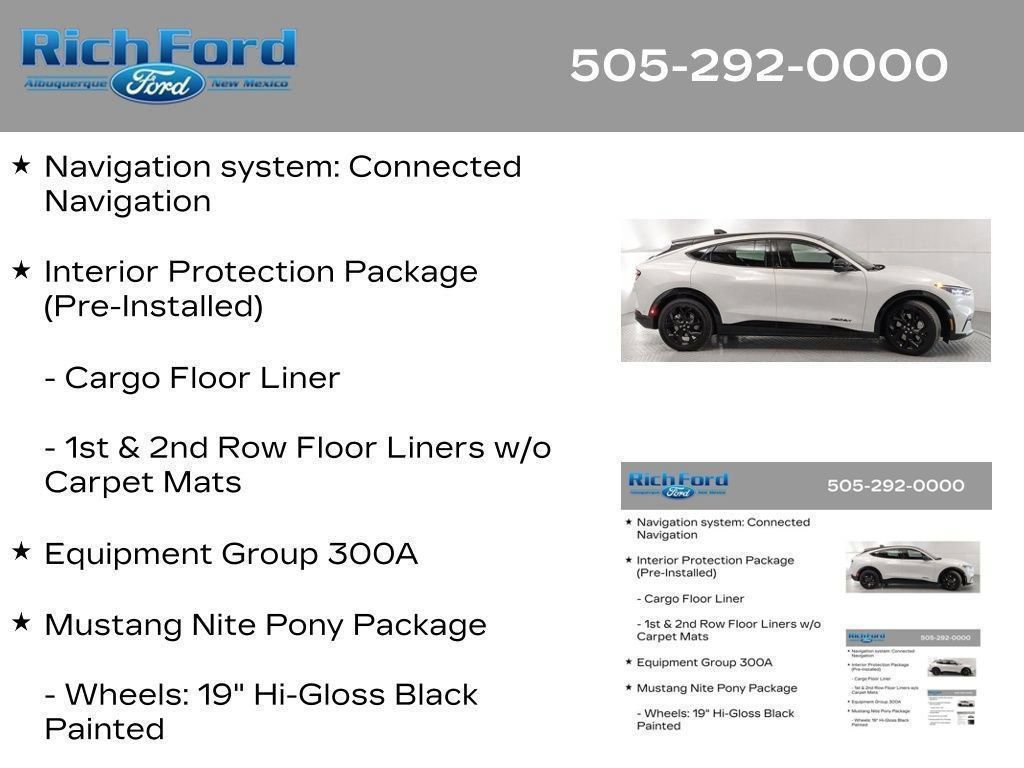 Certified 2023 Ford Mustang Mach-E Premium w/ Mustang Nite Pony Package AWD/4WD image 15